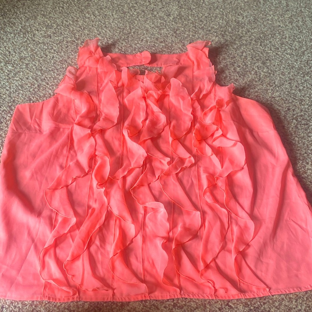 Peach color top 18/20